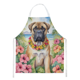 Bullmastiff Luau Apron