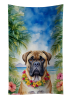 Bullmastiff Luau Kitchen Towel