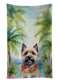 Cairn Terrier 1 Luau Kitchen Towel