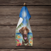 Chesapeake Bay Retriever Luau Kitchen Towel