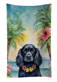 Cocker Spaniel 2 Luau Kitchen Towel