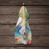 Coton de Tulear Luau Kitchen Towel