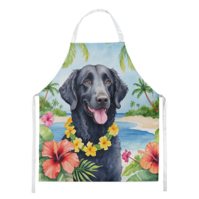 Curly-Coated Retriever Luau Apron