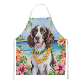 English Springer Spaniel Luau Apron