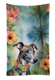 Greyhound 1 Luau Kitchen Towel