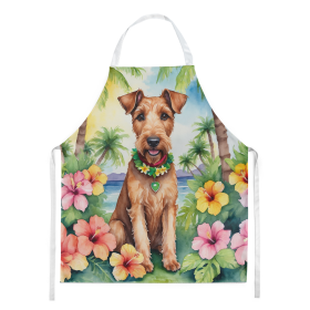 Irish Terrier Luau Apron