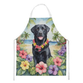 Labrador Retriever - Black - Luau Apron