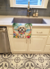 Lhasa Apso 1 Luau Kitchen Towel