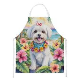 Maltese Luau Apron