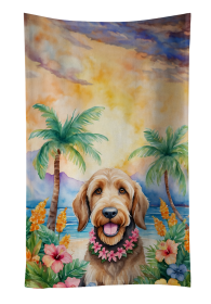 Otterhound Luau Kitchen Towel