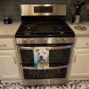 Pit Bull Terrier 1 Luau Kitchen Towel