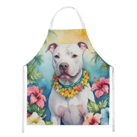 Pit Bull Terrier Luau Apron