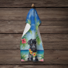 Pug - Black - Luau Kitchen Towel