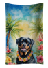 Rottweiler Luau Kitchen Towel