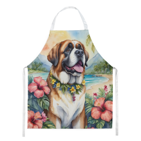 Saint Bernard Luau Apron