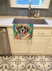 Saint Bernard 2 Luau Kitchen Towel