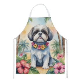 Shih Tzu Luau Apron