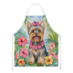 Yorkshire Terrier/Yorkie Luau Apron