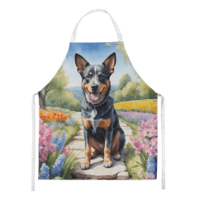 Australian Cattle Dog Spring Path Apron