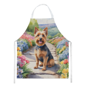 Australian Terrier Spring Path Apron