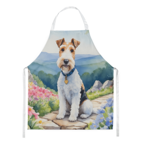 Fox Terrier Spring Path Apron