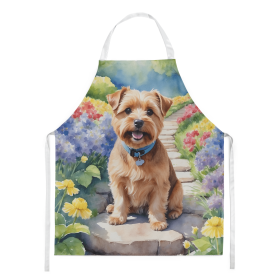 Norfolk Terrier Spring Path Apron