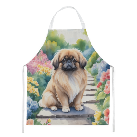 Pekingese Spring Path Apron