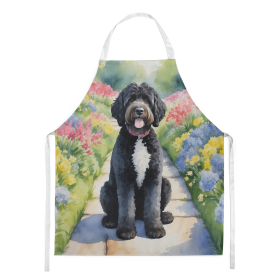 Portuguese Water Dog Spring Path Apron