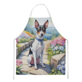 Rat Terrier Spring Path Apron