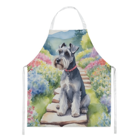 Schnauzer Spring Path Apron