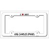 King Charles Spaniel Breed Metal License Plate Frame