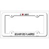 Bouvier Des Flandres Breed Metal License Plate Frame