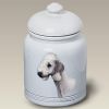 Bedlington Terrier - Blue - Best of Breed Ceramic Treat Jar