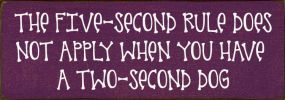 The 5 Second Rule