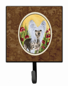 Chinese Crested 1 Dog Leash or Key Holder