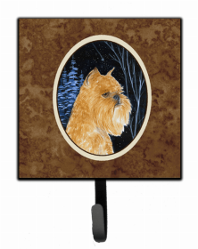 Brussels Griffon Starry Night Dog Leash or Key Holder