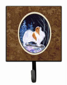 Japanese Chin Starry Night Leash or Key Holder