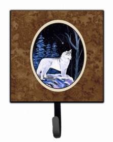 Siberian Husky Starry Night Leash or Key Holder