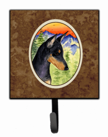 Manchester Terrier Starry Night Leash or Key Holder