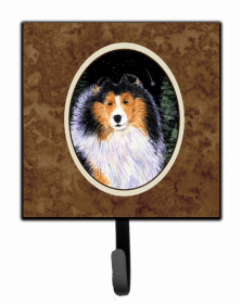 Collie Starry Night Leash or Key Holder