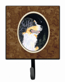 Bernese Mountain Dog 3 Starry Night Dog Leash or Key Holder