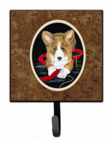 Corgi 2 Dog Leash or Key Holder