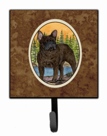 French Bulldog 3 Dog Leash or Key Holder