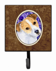 Jack Russell Terrier 2 Dog Leash or Key Holder