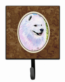 Samoyed 2 Dog Leash or Key Holder