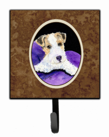 Fox Terrier Dog Leash or Key Holder