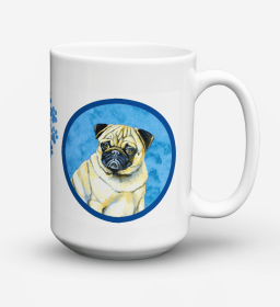 Pug #1 Coffee Mug 15 oz