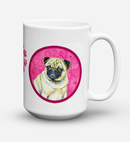 Pug #2 Coffee Mug 15 oz