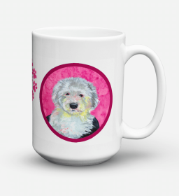 Old English Sheepdog #2 Coffee Mug 15 oz