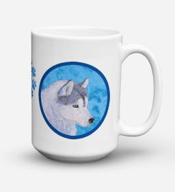 Siberian Husky #1 Coffee Mug 15 oz